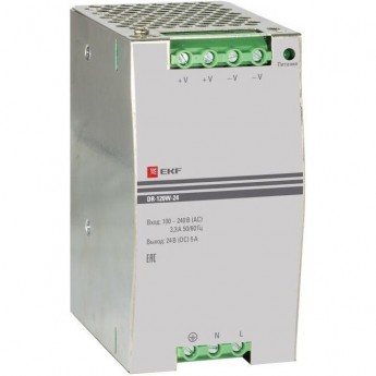 Блок питания EKF 24В DR-120W-24