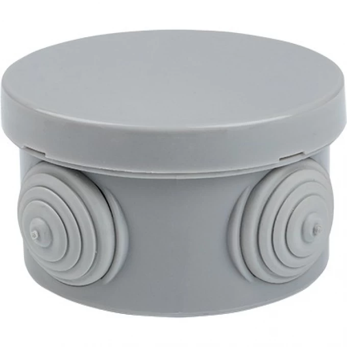Коробка распаячная EKF PROXIMA КМР-040-038 с крышкой наружная (65х40) 4 мембранных ввода IP54 розничный стикер plc-kmr-040-038-r Коробка распаячная EKF PROXIMA КМР-040-038 с крышкой наружная (65х40) 4 мембранных ввода IP54 розничный стикер plc-kmr-040-038-r