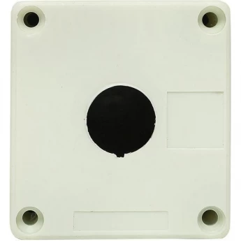 Корпус КП101 EKF PROXIMA пластиковый 1 кнопка белый