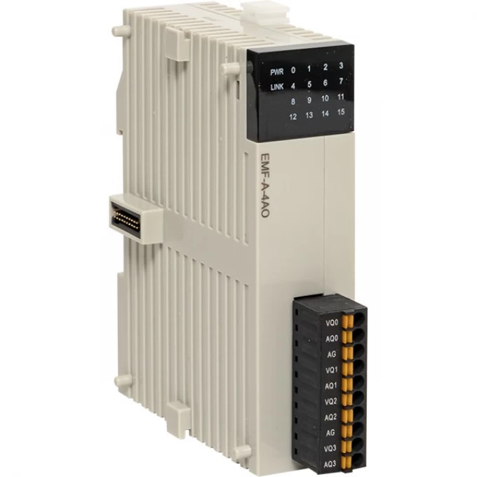 Модуль аналогового вывода EKF PROXIMA EMF 4 PRO-LOGIC EMF-A-4AO Модуль аналогового вывода EKF PROXIMA EMF 4 PRO-LOGIC EMF-A-4AO