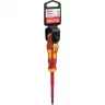 Отвертка EKF Master PZ1x80 мм 1000В Basic PZ-1-80-MAS-IN
