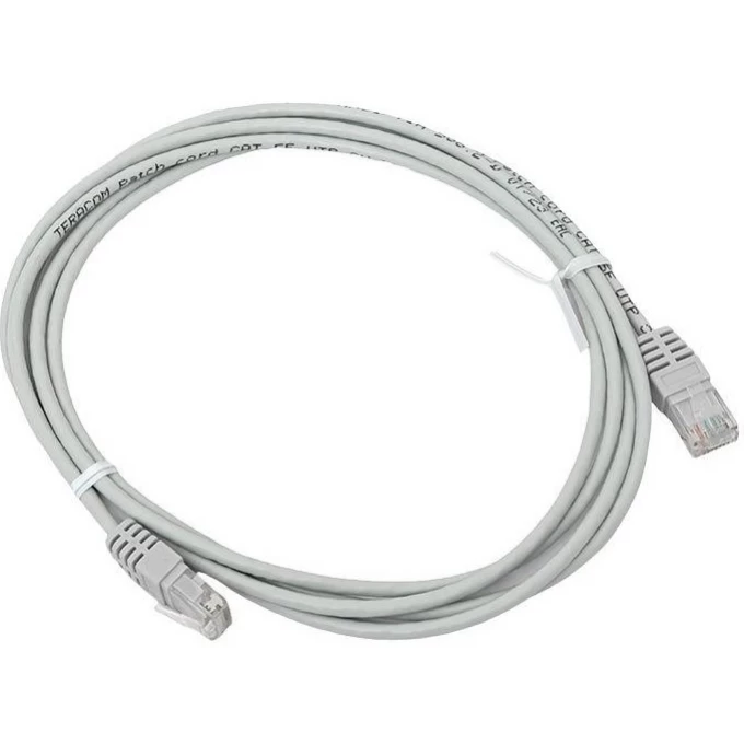 Патч-корд EKF кат.5e (1Гбит/с) неэкранированный UTP оболочка PVC сер. (2м) TERACOM TRC-5EUTP-PVC-2M-GY Патч-корд EKF кат.5e (1Гбит/с) неэкранированный UTP оболочка PVC сер. (2м) TERACOM TRC-5EUTP-PVC-2M-GY