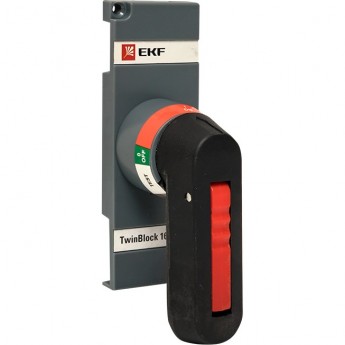 Рукоятка управления EKF PROXIMA для прямой установки на рубильники реверсивные (I-0-II) TwinBlock 160-250А Рукоятка управления EKF PROXIMA для прямой установки на рубильники реверсивные (I-0-II) TwinBlock 160-250А