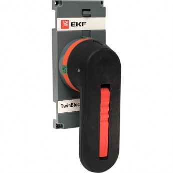 Рукоятка управления EKF PROXIMA для прямой установки на рубильники реверсивные (I-0-II) TwinBlock 315-400А Рукоятка управления EKF PROXIMA для прямой установки на рубильники реверсивные (I-0-II) TwinBlock 315-400А