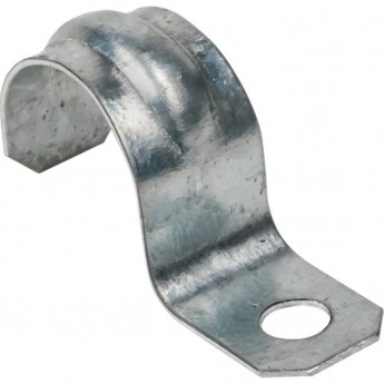 Скоба металлическая однолапковая EKF d25-26мм (100шт) PROxima