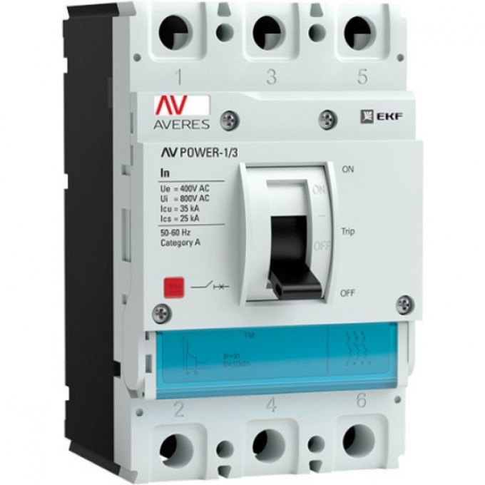 Выключатель автоматический EKF AV POWER-1/3, 40А, 35kA, TR, mccb-13-40-TR-av Выключатель автоматический EKF AV POWER-1/3, 40А, 35kA, TR, mccb-13-40-TR-av