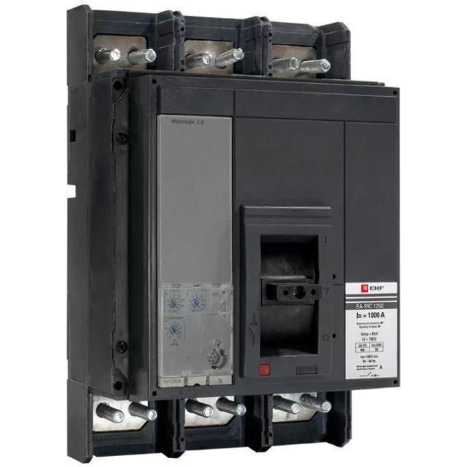 Выключатель автоматический EKF PROXIMA 3п 1250/1000А 50кА ВА-99C Compact NS mccb99C-1250-1000 Выключатель автоматический EKF PROXIMA 3п 1250/1000А 50кА ВА-99C Compact NS mccb99C-1250-1000